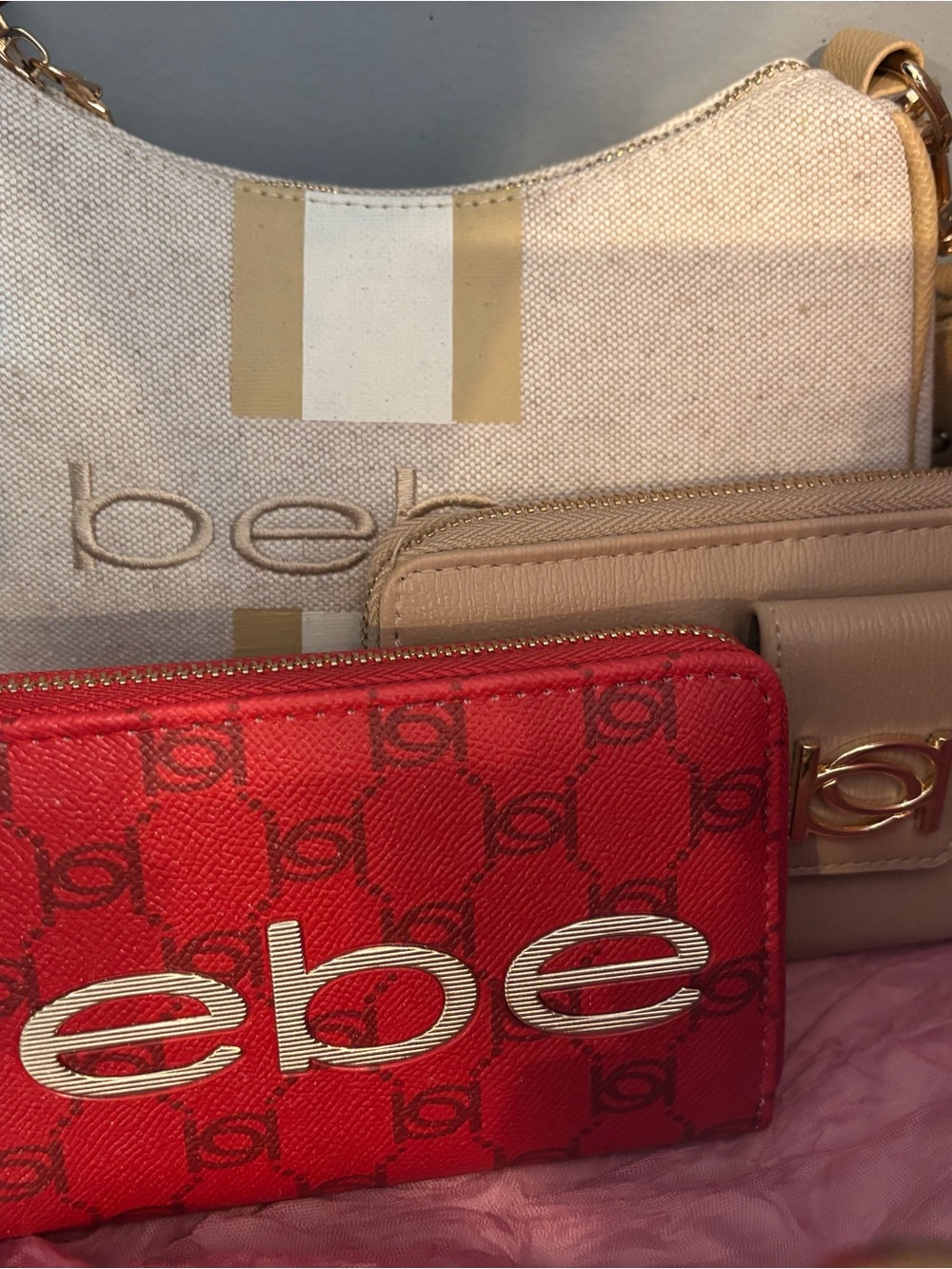 Buying lot!!! 2 wallets & shoulder mini bag!!!!